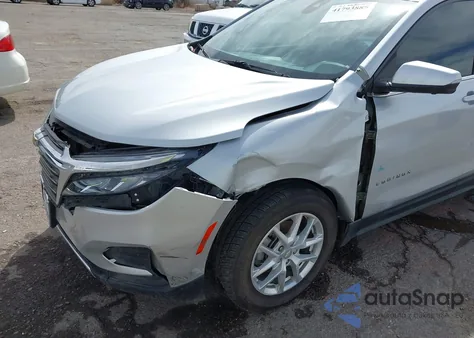 2022 Chevrolet Equinox Lt из США, поврежденный, VIN 3GNAXKEV3NL147737